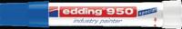 Viltstift edding 950 pasta rond 10mm blauw - thumbnail