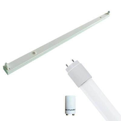 LED TL Armatuur 120cm met T8 Buis en Starter - 16W Natuurlijk Wit 4200K
