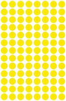 Avery-Zweckform 3013 Etiketten Ø 8 mm Papier Geel 416 stuk(s) Permanent hechtend Etiketten voor markeringspunten - thumbnail