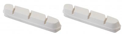 Elvedes Velgremblokjes (1paar) Road 55mm wit camp.6838-CARD