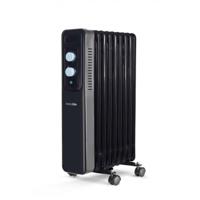Olieradiator (9 kamers) Universal Blue 454-UROIL15009 1500 W Zwart - thumbnail