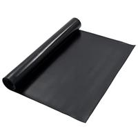 Vloermat anti-slip 3 mm glad 1,2x5 m rubber - thumbnail