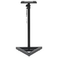 VidaXL Monitorspeakerstandaards 2 st staal zwart - thumbnail