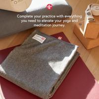 Manduka Yoga Bolster Midnight - Blauw - Rechthoekig Katoen - Effen -  71 x 30 x 12 cm - thumbnail