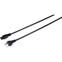 Sygonix SY-5042688 Laptop Netkabel Zwart 1.80 m - thumbnail