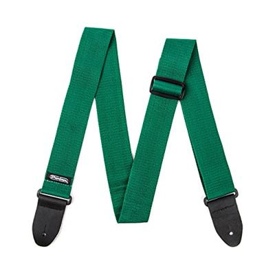 Dunlop D07-01RG Poly Strap Green gitaarband