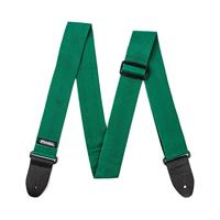Dunlop D07-01RG Poly Strap Green gitaarband - thumbnail