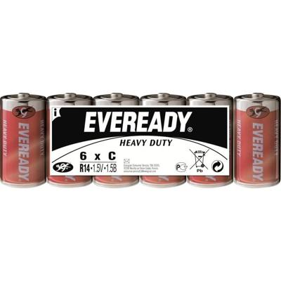 Eveready SHD C batterij (baby) Zink-kool 1.5 V 6 stuk(s)