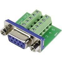 TRU COMPONENTS DSUB09F-10TB-2 1229331 D-sub bus 90 ° Aantal polen: 9 Schroeven 1 stuk(s) - thumbnail