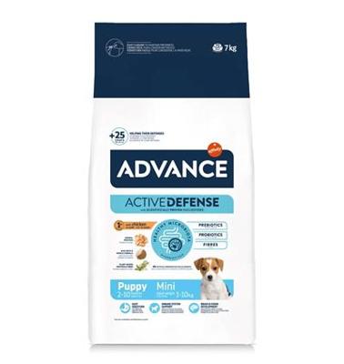 Advance Puppy Mini met kip en rijst hondenvoer 2 x 7 kg Advance Puppy Mini met kip en rijst hondenvoer 2 x 7 kg