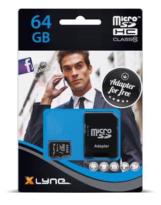 Xlyne microSDXC-kaart 64 GB Class 10