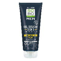 So Bio Etic Showergel for men 3-in-1 ginger 200 Milliliter - thumbnail