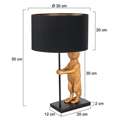 Steinhauer Design tafellampAnimaux - 7202ZW