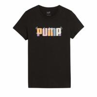 Dames-T-Shirt met Korte Mouwen Puma Essential+ Graphic - Maat: L - thumbnail