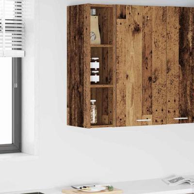 Hangkast met plank Riga Oud Hout 20 x 29,5 x 80 cm Bewerkt hout