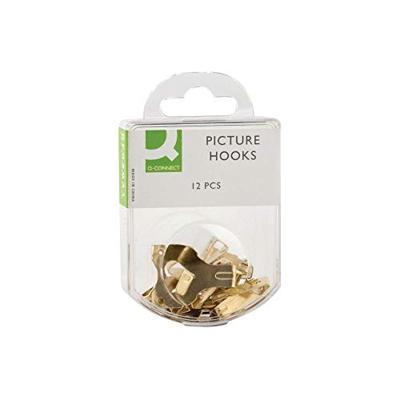 Q-CONNECT foto haak staal doos van 20 stuks