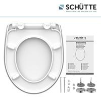 Schutte Duroplast High Gloss WC-bril WHITE WAVE met soft-close en quick-release
 82584 - thumbnail