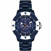 Horloge Uniseks Light Time POKER (Ø 41 mm) - thumbnail