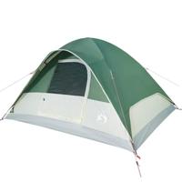VidaXL Koepeltent 6-persoons waterdicht groen - thumbnail