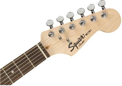 Squier Mini Strat Black V2 reis/kindergitaar