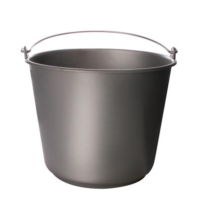 Bouwemmer grijs 12 liter