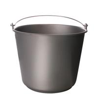 Bouwemmer grijs 12 liter - thumbnail