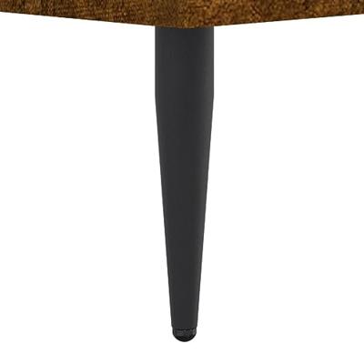 Bedframe zonder matras hout gerookt eikenkleurig 120x190 cm