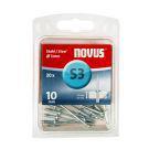Novus Blindklinknagel S3 X 10mm, Staal S3 | 20 stuks - 045-0034 045-0034 - thumbnail