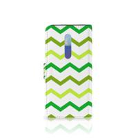 Xiaomi Redmi K20 Pro | Telefoon Hoesje | Zigzag Groen - thumbnail