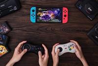 8Bitdo M30 Bluetooth Gamepad - White - thumbnail