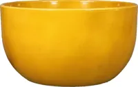 Schaal boule d26h14cm okergeel - thumbnail