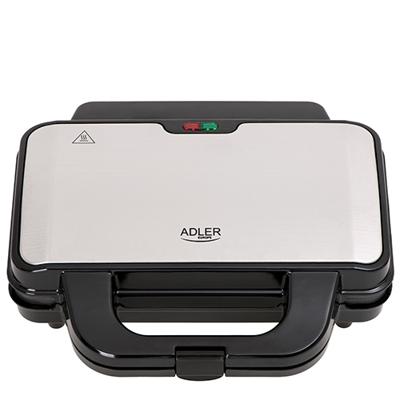 Adler AD 3043 sandwich maker 1300 W Zwart