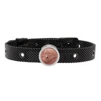 Armband Uniseks Cunning Talent Jewels TJA-5-07-02-2-235 Zwart - thumbnail