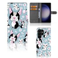 Samsung Galaxy S23 Ultra | Telefoonhoesje | Met pasjeshouder | Hondjes - thumbnail