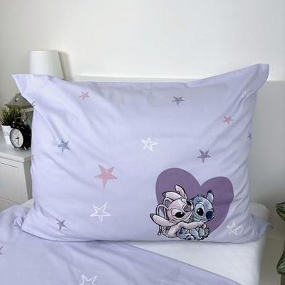 Lilo en Stitch dekbedovertrek Heart 140 x 200 cm - 70 x 90 cm - katoen