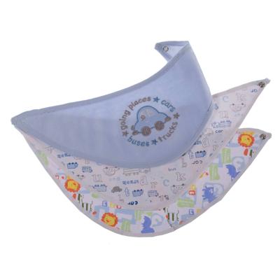 Gamberritos slabbetjes buses - trucks - cars 3 stuks blauw Gamberritos slabbetjes buses - trucks - cars 3 stuks blauw