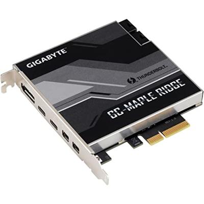 GIGABYTE GC-MAPLE RIDGE (Intel/Thunderbolt 4/ JHL 8540 Controller/ 2x USB Type-C/ 1x DisplayPort 1.4/ 2x Mini DisplayPort/Max Bandwidth 40GB/s/PCle Card)