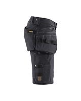 Blåkläder Short 4-weg stretch X1900 19881644 | Donkergrijs/Zwart | Maat 46 - 7330509687727 - thumbnail