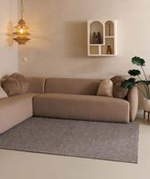 Tapeso Laagpolig vloerkleed Lush - grijs - 240x340 cm - thumbnail