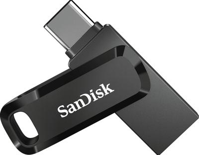SanDisk Ultra Dual Drive Go USB-stick smartphone/tablet Zwart 64 GB USB-A 3.2 Gen 1, USB-C SanDisk Ultra Dual Drive Go USB-stick smartphone/tablet Zwart 64 GB USB-A 3.2 Gen 1, USB-C