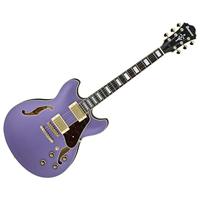 Ibanez AS73G Artcore Metallic Purple Flat semi-akoestische gitaar - thumbnail