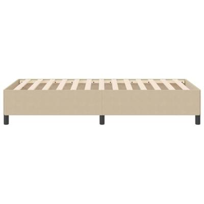 Bedframe Grijs groen 80 x 200 cm Katoenen stof