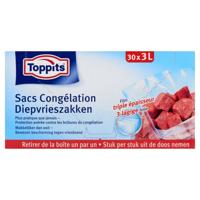 Toppits Diepvrieszakken 3ltr 30 stuks - thumbnail