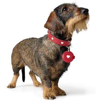 HUNTER Hondenpenning-etui Love, bruin, Maat: S HUNTER Hondenpenning-etui Love, bruin, Maat: S