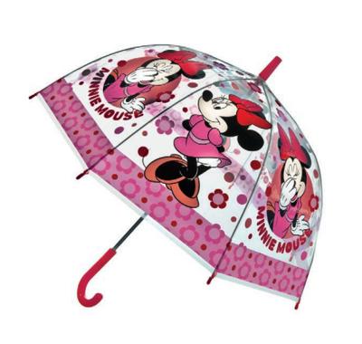 Undercover Transparante paraplu minnie mouse