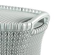 Curver Knit wasbox 57 liter misty blue - thumbnail