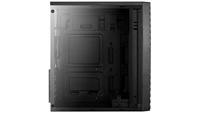 Aerocool streak midi tower behuizing (zwart | 3x usb-a | rgb | window) - thumbnail