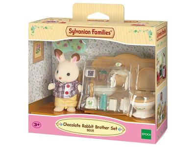 SYLVANISCHE FAMILIES 5015 Chocolade konijn en toilet set