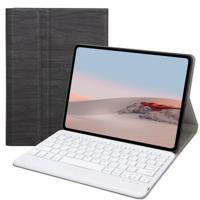 SFGO Tree Texture Bluetooth Keyboard Leather Case For Microsoft Surface Go 3 / 2 / 1(Black + White) - thumbnail