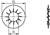 Dresselhaus waaierslijpschijf fan disks form j m8 - thumbnail